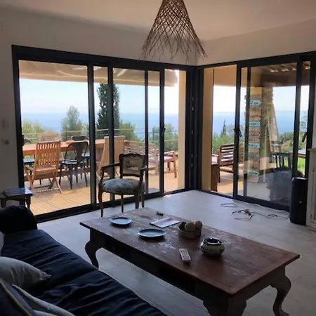 Вілла Nouveau ! Pleine Nature Et Vue Au Lavandou *