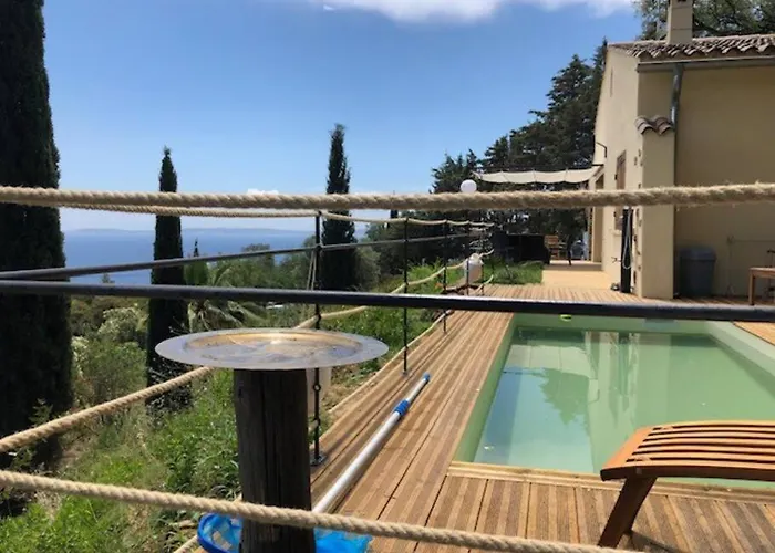 Villa Nouveau ! Pleine Nature Et Vue Au Lavandou Le Lavandou